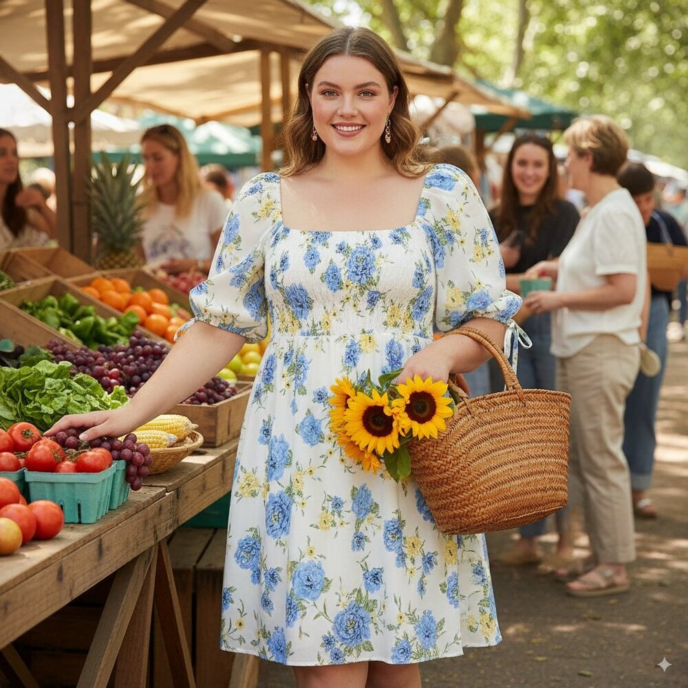 FAITHFULL THE BRAND Romina Mini Dress Velma Floral Size 3XL NWT